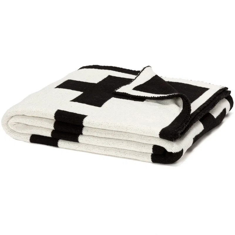 In2Green Swiss Knitted Throw Blanket