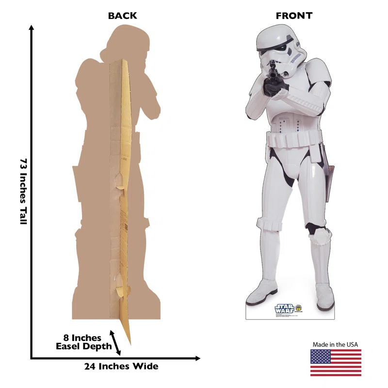 Advanced Graphics 73'' Star Wars Cardboard Standup
