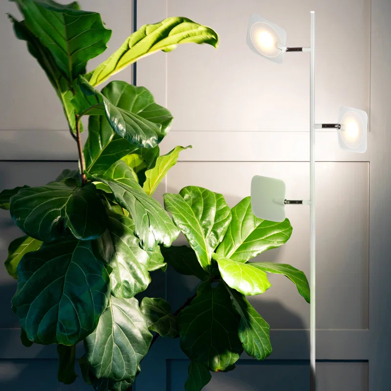 Brightech Tree Modern Dimmable (Includes LED Light Bulb) Tree Floor Lamp Matte White
