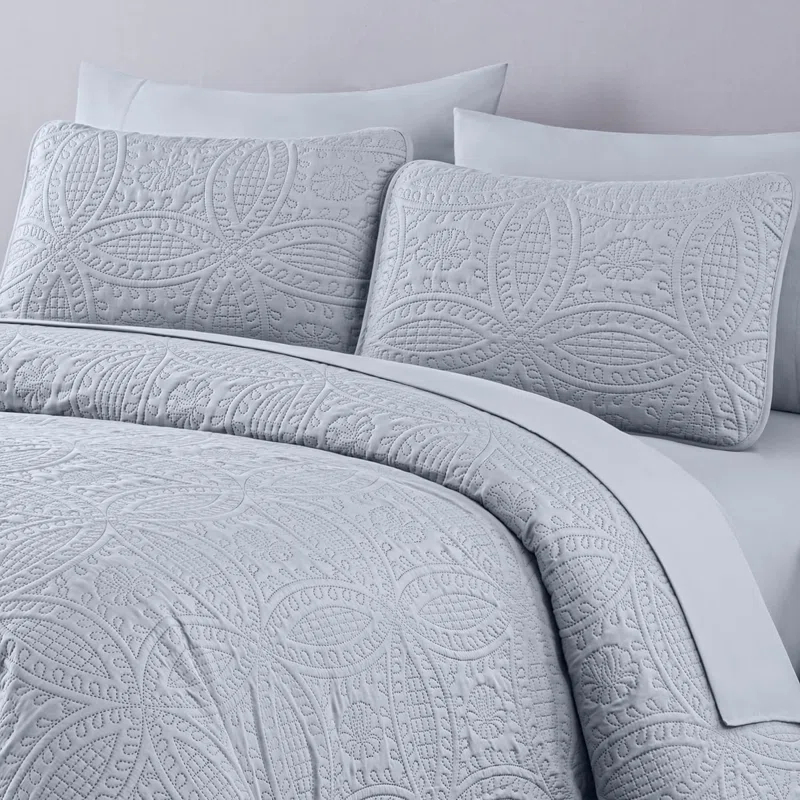 Chezmoi Collection Liam Microfiber 7 Piece Bed in a Bag Comforter Set