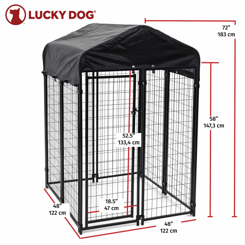 Lucky Dog Uptown Yard Kennel