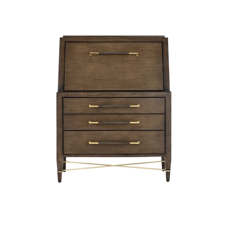 Currey & Company Verona Chanterelle Secretary Desk