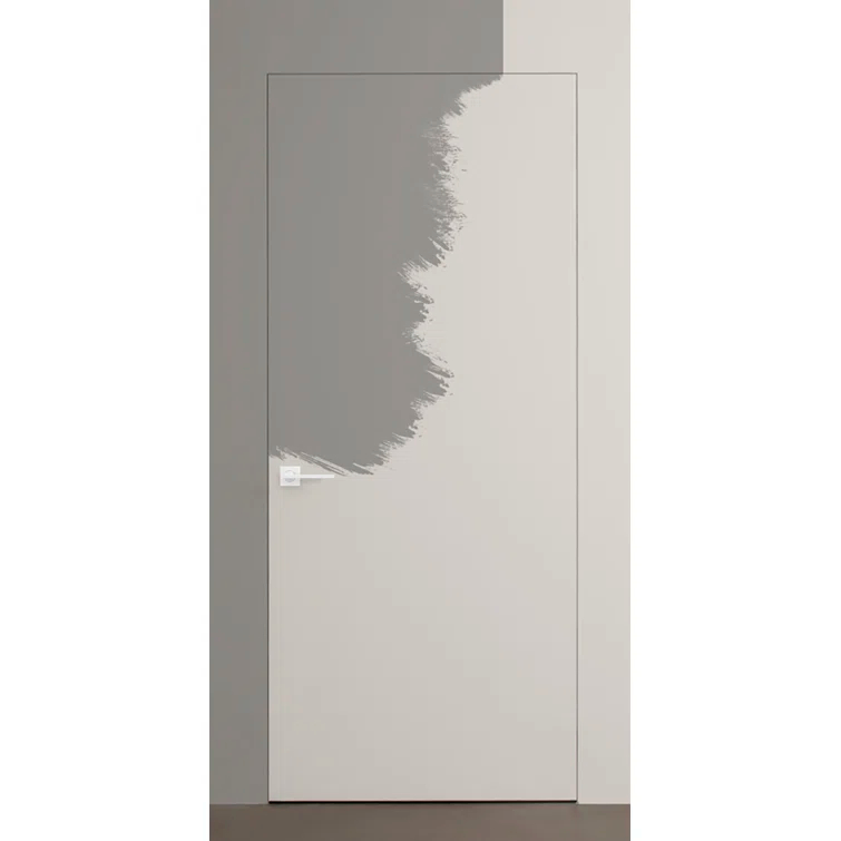 Belldinni Invisible Frameless Door Manufactured Wood Solid Core Regular Interior Door