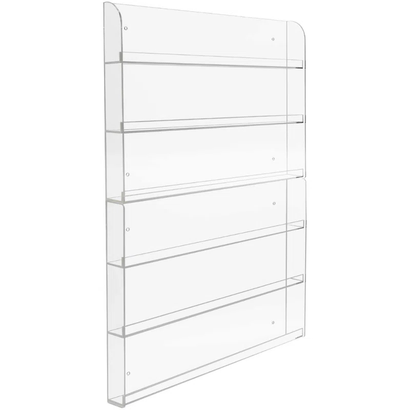 Sorbus Sorbus 6-Tier Acrylic Nail Polish Wall Rack Display