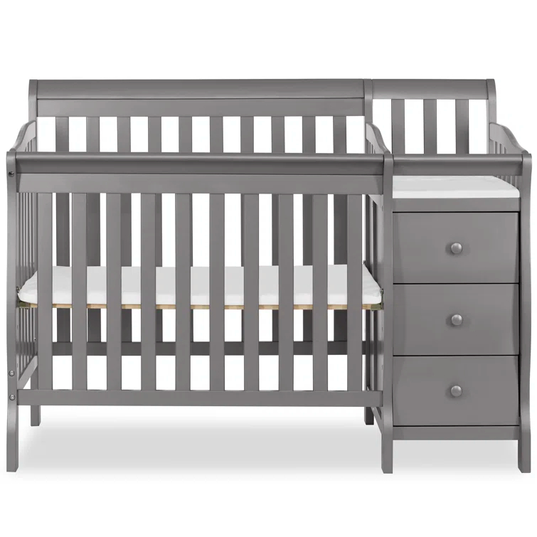 Dream On Me Jayden 4-in-1 Mini Convertible Crib and Changer