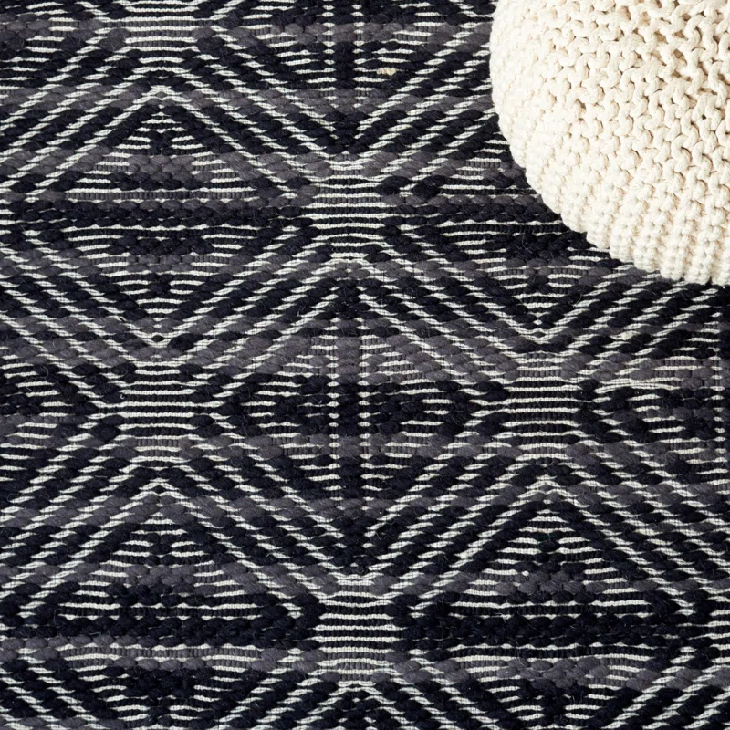 Foundry Select Marbella Hand Loomed Wool And Cotton With Latex Geometric Rug