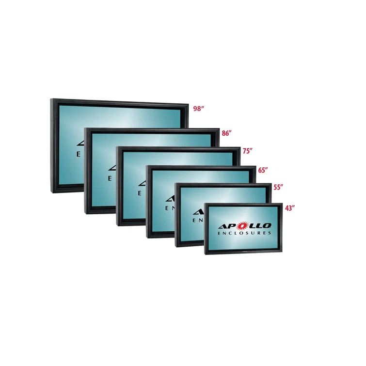 ApolloEnclosures Apollo Enclosures ApolloEnclosures Single Screen Ceiling Mount