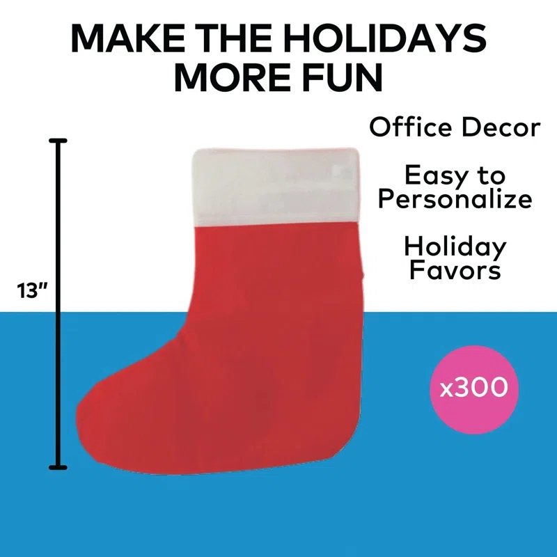 Oriental Trading Company Classic Christmas Stocking