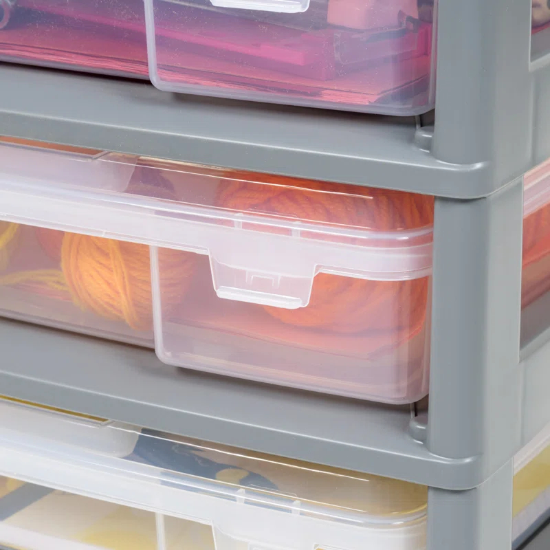 IRIS USA, Inc. Drawer Plastic Storage Chest with Casters