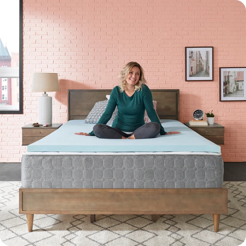 Sealy Sealy Dreamlife 2” Medium Gel Memory Foam Mattress Topper
