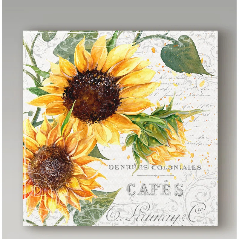 Ophelia & Co. Myron " Summertime Sunflowers II " by Irina Trzaskos Studio