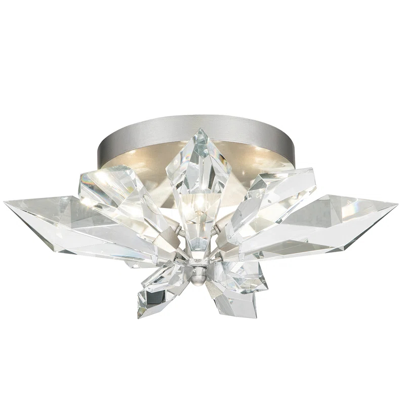 Fine Art Handcrafted Lighting Foret 24.25" Round Flush Mount