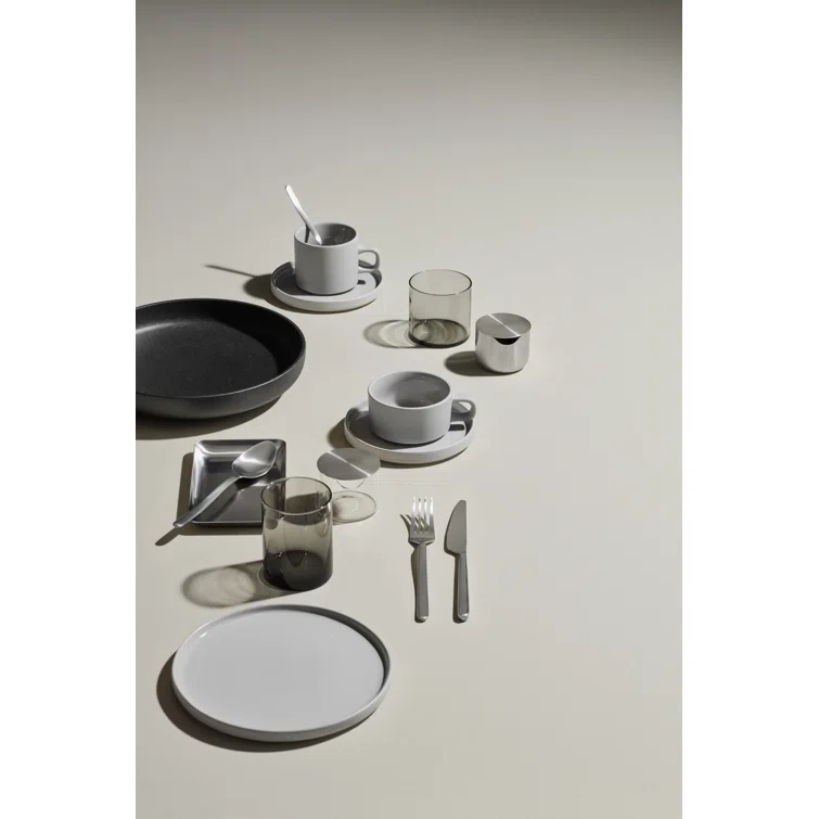 PILAR Stoneware 5.51" Bread and Butter Plate (Set of 4)