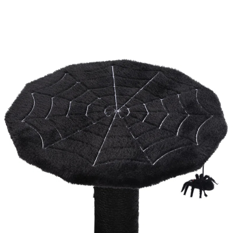 Tucker Murphy Pet™ Geilich Gothic 64'' H Cat Tree Tower with Coffin Bed