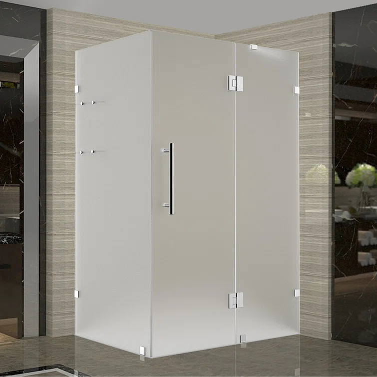 Aston Avalux GS 33" x 72" Rectangle Hinged Shower Enclosure SEN992F-SS-3330-10