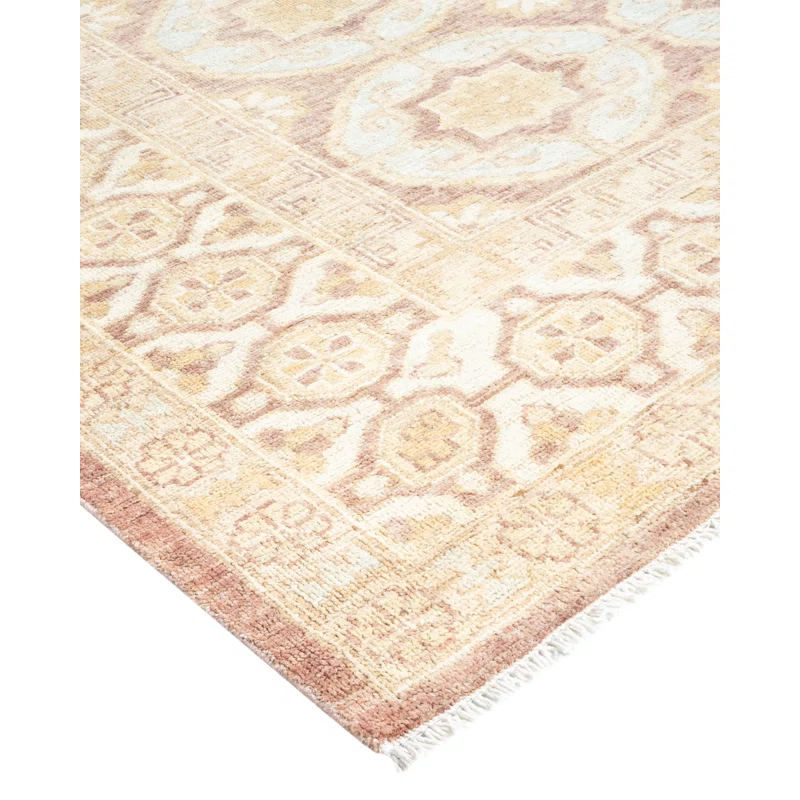 Isabelline Keneshia One-of-a-Kind 8' 0" X 9' 7" 2010s Wool Area Rug in Blue