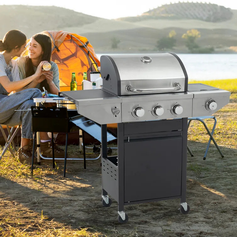 vikrami 3 Burner Bbq Grill
