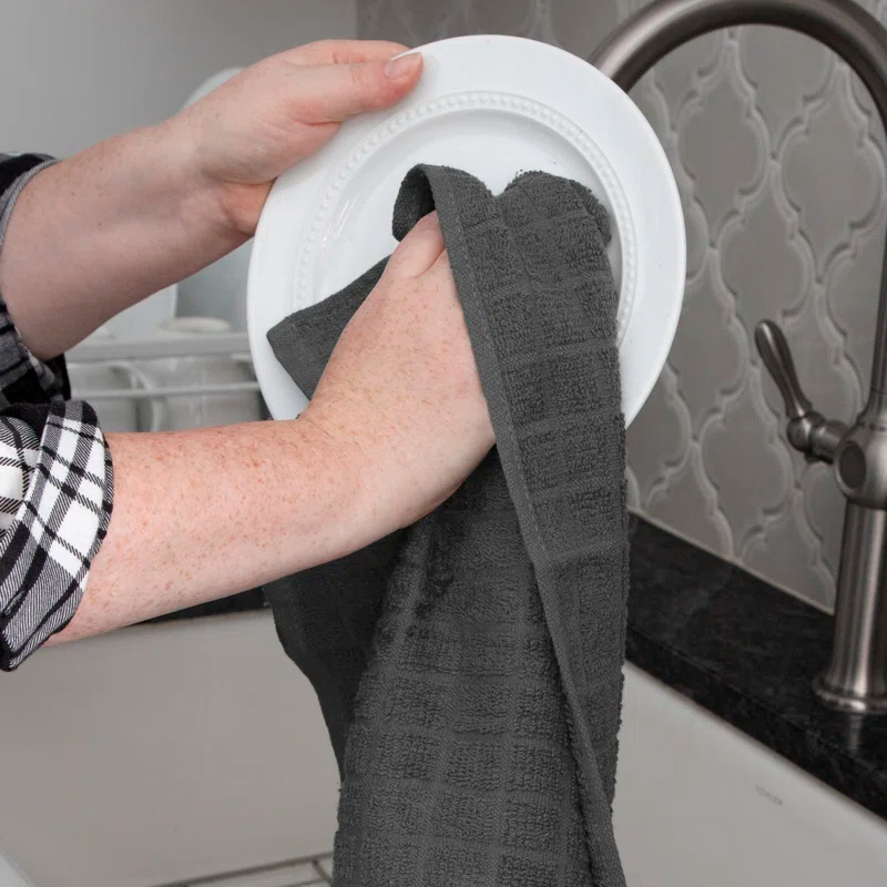 RITZ Terry Kitchen Towel and Dish Cloth Set