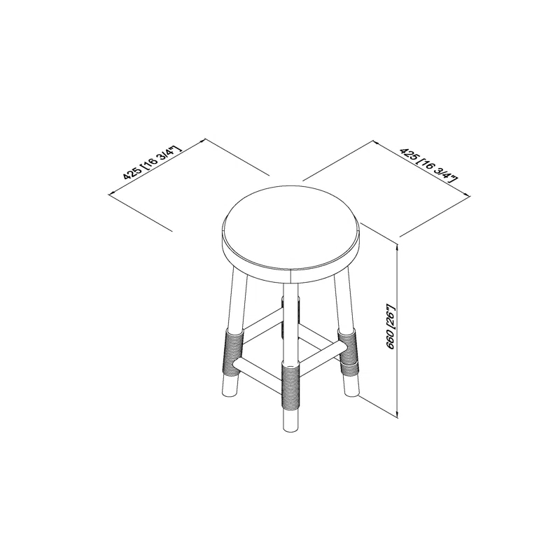 Becki Owens x Livabliss Becki Owens X Livabliss Esmarca Counter Stool
