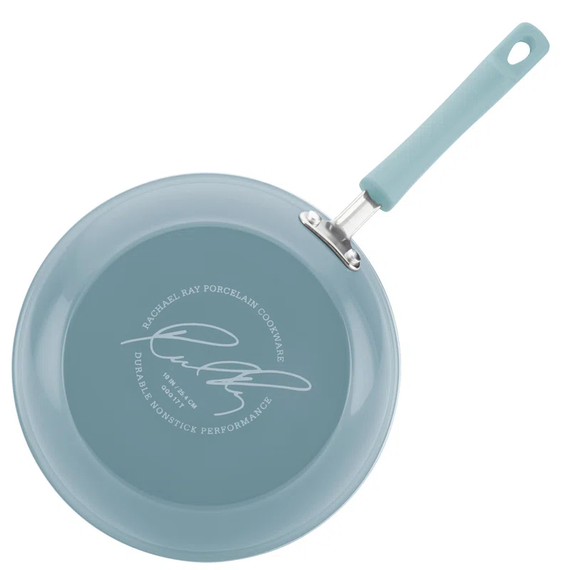 Rachael Ray Rachael Ray Classic Brights Nonstick Cookware Pots and Pans Set with Cooking Tools and Baking Pan, 14 Piece