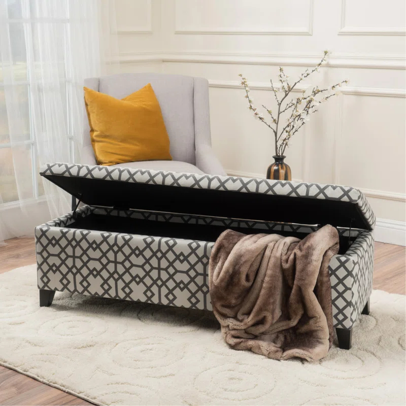 George Oliver Charming Ottoman with Versatile Functions and Stylish Appeal
