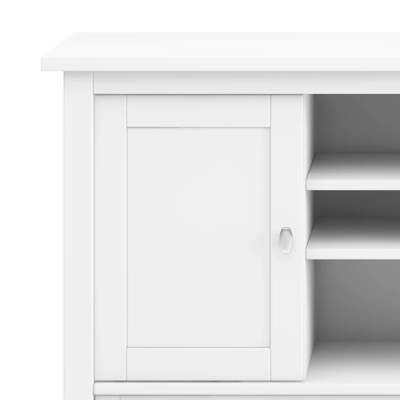 Simpli Home Warm Shaker SOLID WOOD TV Media Stand iFor TVs up to 50 inches