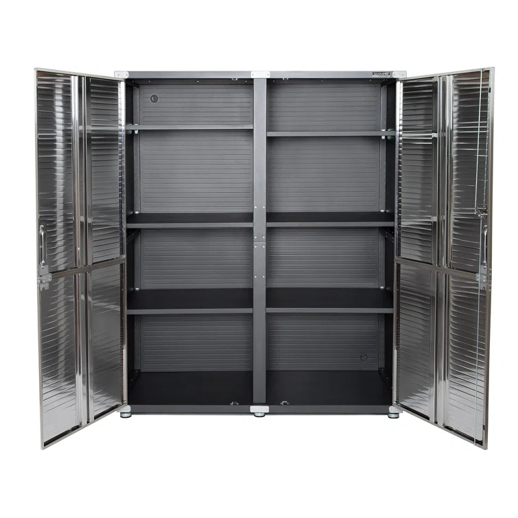 UltraHD® Seville Classics UltraHD Extra-Wide Storage Cabinet, 60" W x 24" D x 72" H