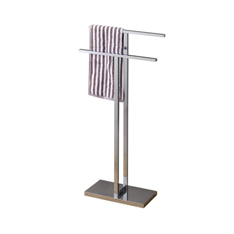 Mertzon Modern Metal Free-Standing Towel Rack Stand