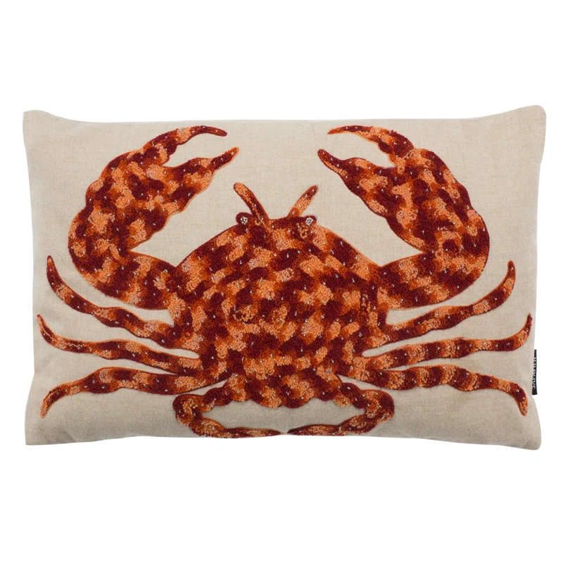 Safavieh Lilia Embroidered Cotton Throw Pillow