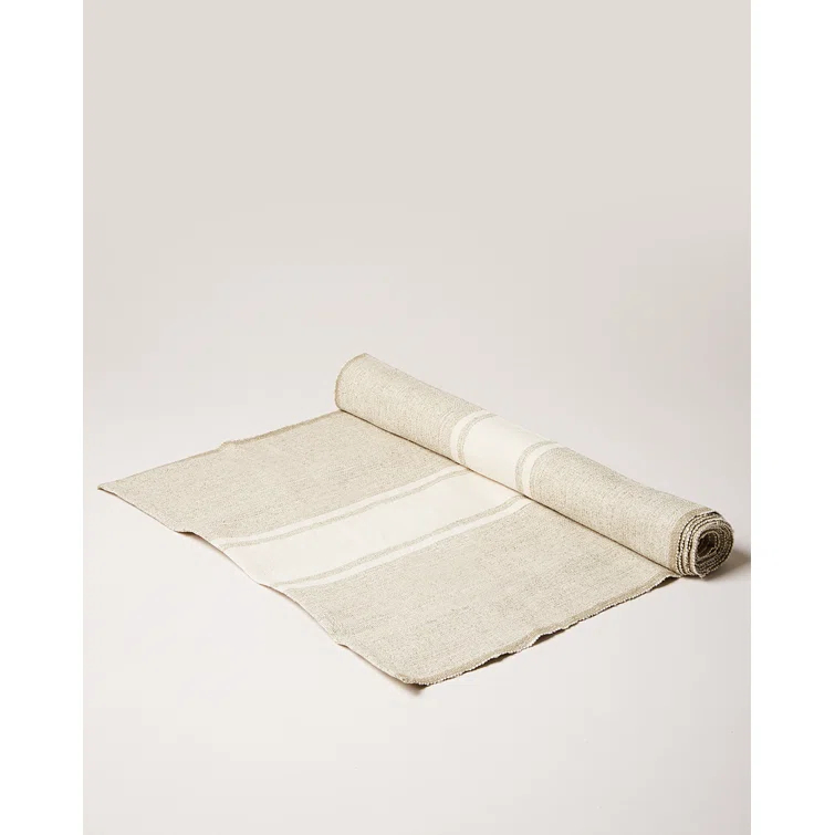 Farmhouse Pottery Handloom Stripe Runner - 20" x 84"
