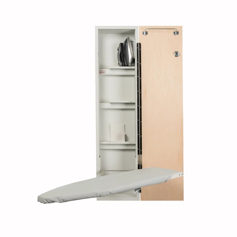 Iron-A-Way LLC Premium Swivel Non-Electric Built-In Ironing Center MADE IN THE USA