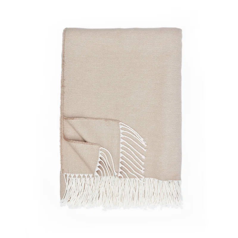 Belle Epoque Hand Woven Throw Blanket