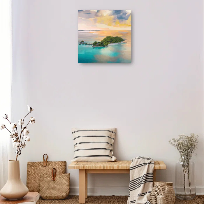 Dovecove Island Dream by Studio Arts Canvas Art Print