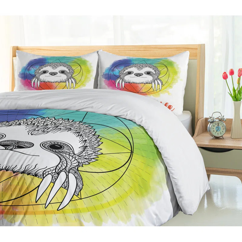 Ambesonne Eclectic Duvet Cover