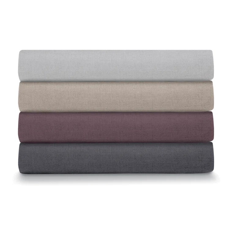 Ella Jayne Home French Linen Cotton 3-Piece Duvet Cover Set