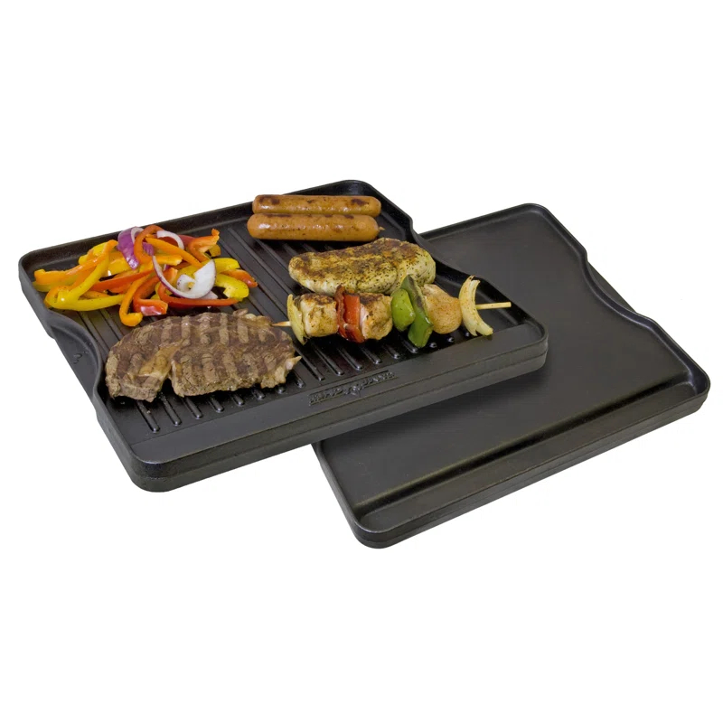 Camp Chef Cast Iron Grill Top Griddle 14 in. L X 16 in. W 1 pk & Reviews | Wayfair