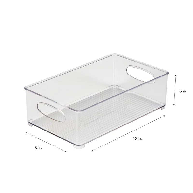 Simplify 3" H x 6" W x 10" D Food Storage