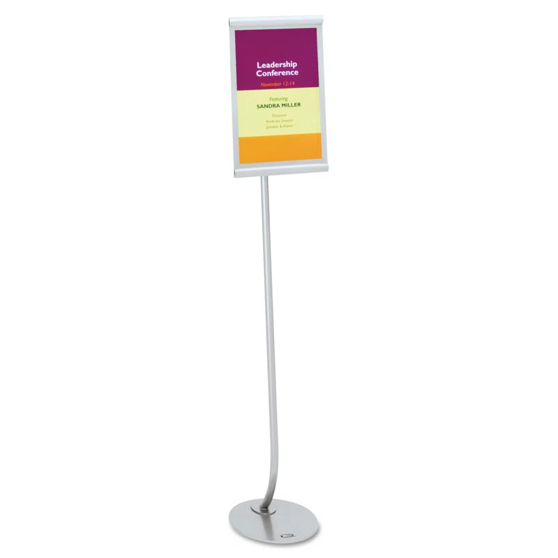 Quartet® Designer Sign Stand