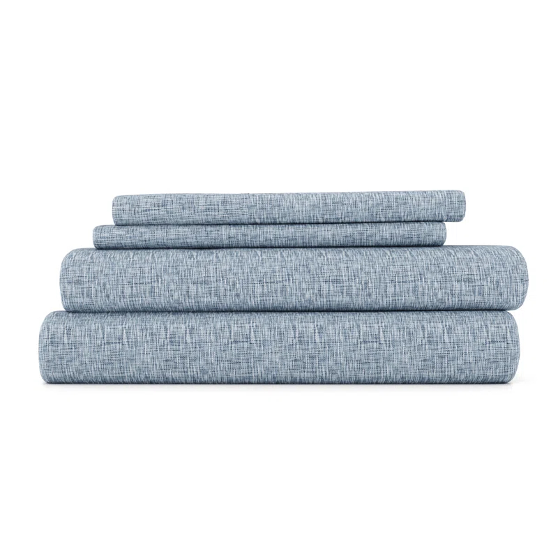 Becky Cameron Simply Soft™ Scallops Pattern Microfiber Sheet Set