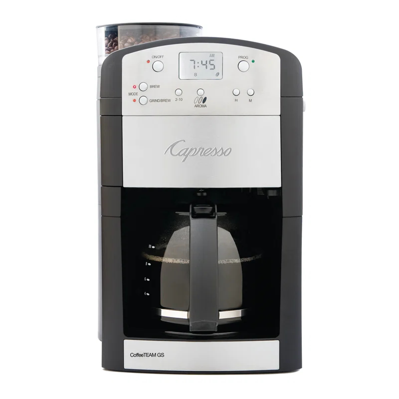 Capresso CoffeeTEAM GS Grind & Brew Coffee Maker