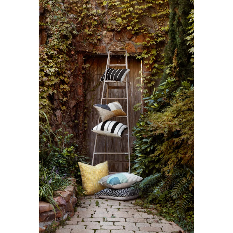 Loloi Rugs In/Out Embroidered Indoor/Outdoor Pillow Cover