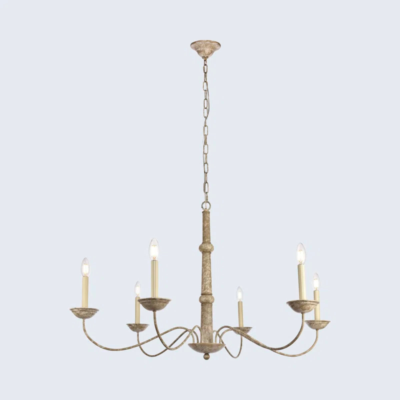 Kelly Clarkson Home Calando 6 - Light Dimmable Classic / Traditional Chandelier