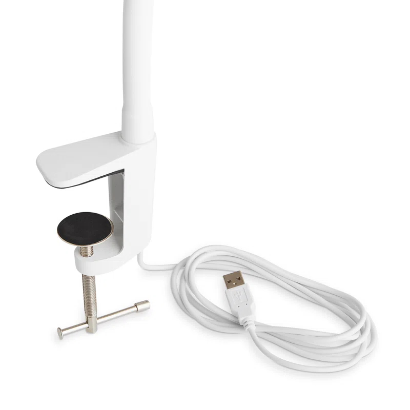 Reliable Corporation Reliable UberLight Flex 3100TL Led Task Light, Clamp, White