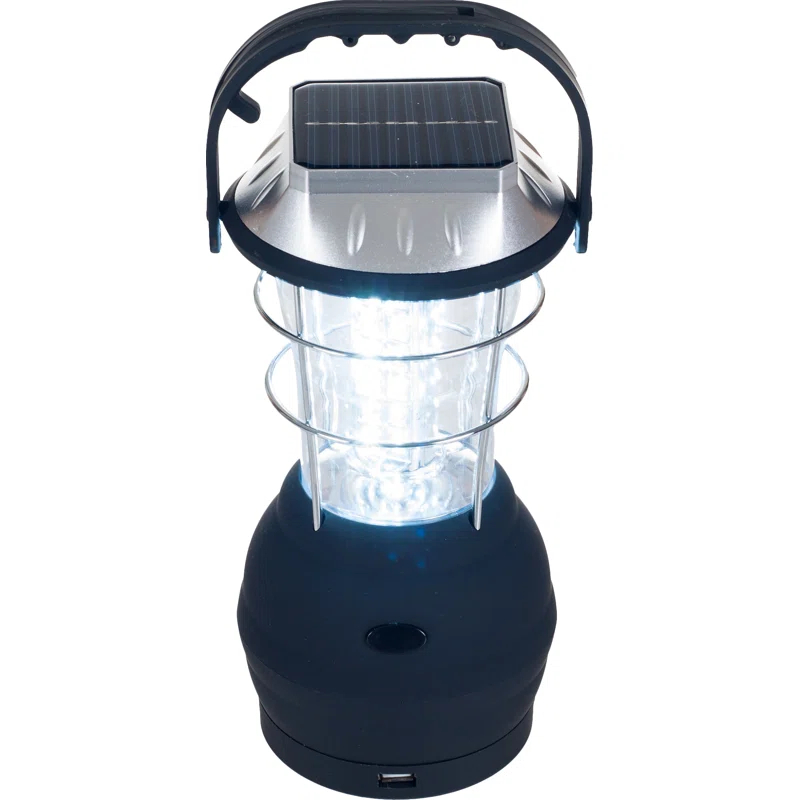 Whetstone Whetstone Rechargeable Lantern or Battery-Operated LED Light for Camping - Solar Powered Lantern