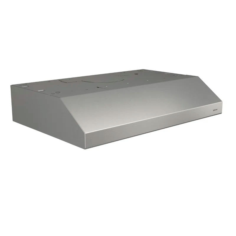 Broan NuTone 30" Stainless Steel 300 CFM Convertible Under Cabinet Range Hood with Mesh Filter