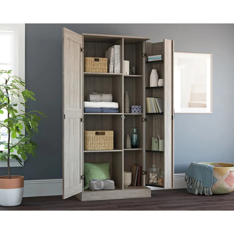 Brosnan 32.17'' Wide 11 - Shelf Storage Cabinet