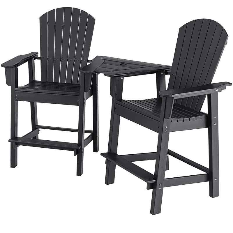 Rosecliff Heights Aryabella Plastic Adirondack Chair