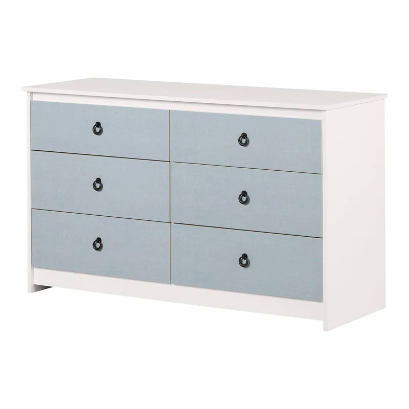 South Shore Plenny 6-Drawer Dresser Storage Unit