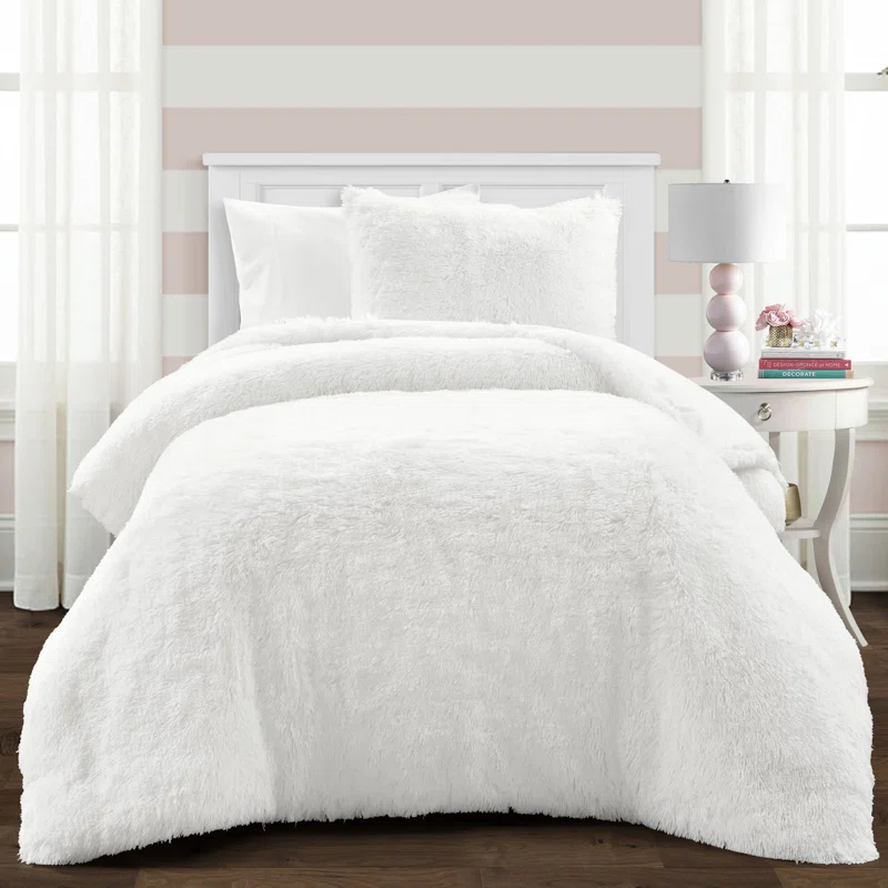 Lush Decor Reyna Microfiber 3 Piece Comforter Set