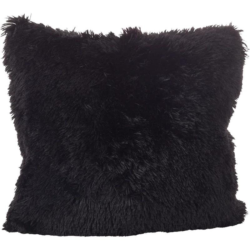 Juneau Faux Fur Throw Pillow
